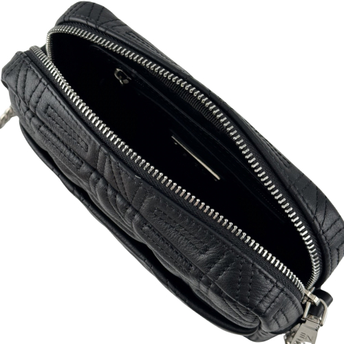 Сумка кросс-боди женская кожаная Enzo Nori EN1007-250 черная