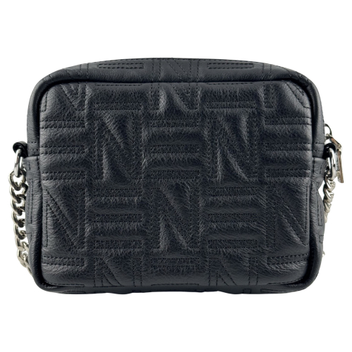 Сумка кросс-боди женская кожаная Enzo Nori EN1007-250 черная