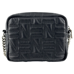 Сумка крос-боді жіноча шкіряна Enzo Nori EN1007-250 чорна