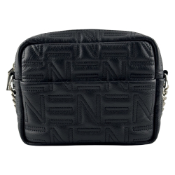 Сумка крос-боді жіноча шкіряна Enzo Nori EN1007-250 чорна