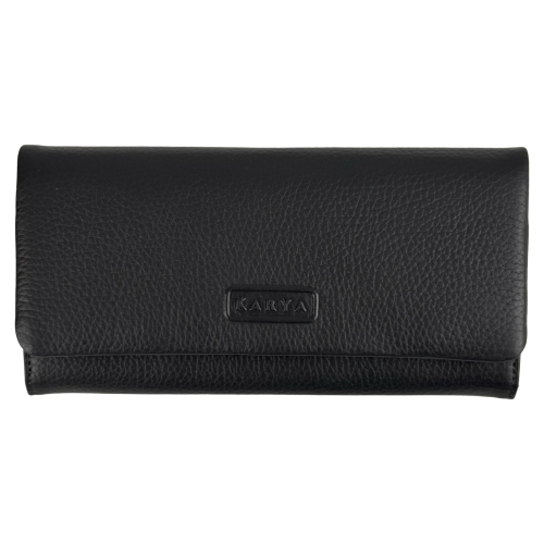 Кошелек женский кожаный Karya 1159-081 серый