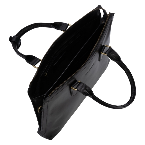 Сумка чоловіча шкіряна для документів Tony Bellucci T5037-KR-01 чорна