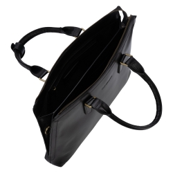 Сумка чоловіча шкіряна для документів Tony Bellucci T5037-KR-01 чорна