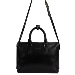 Сумка чоловіча шкіряна для документів Tony Bellucci T5037-KR-01 чорна