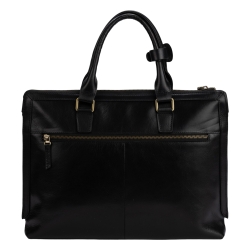 Сумка чоловіча шкіряна для документів Tony Bellucci T5037-KR-01 чорна