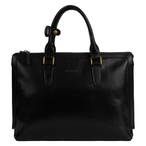 Сумка чоловіча шкіряна для документів Tony Bellucci T5037-KR-01 чорна