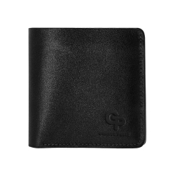 Кошелек мужской кожаный Grande Pelle 537610 черный (кожа глянцевая)