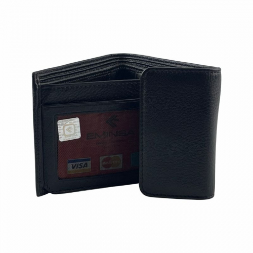 Гаманець жіночий шкіряний 1036 12-1 чорний