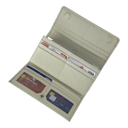 Кошелек женский кожаный Eminsa 2188 37-9 молочный