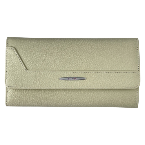 Кошелек женский кожаный Eminsa 2188 37-9 молочный