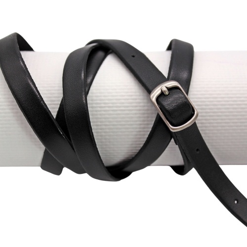 Ремень женский кожаный Кремень 05.10.00.06 120 см черный