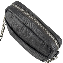 Сумка крос-боді жіноча шкіряна Enzo Nori EN1007-257 сіра