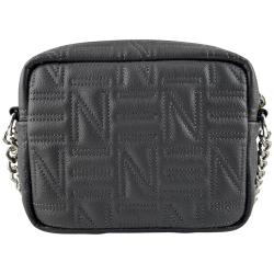 Сумка крос-боді жіноча шкіряна Enzo Nori EN1007-257 сіра