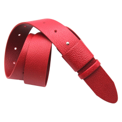 Ремінь жіночий шкіряний Кремінь 05.40.04.11 червоний 110 см