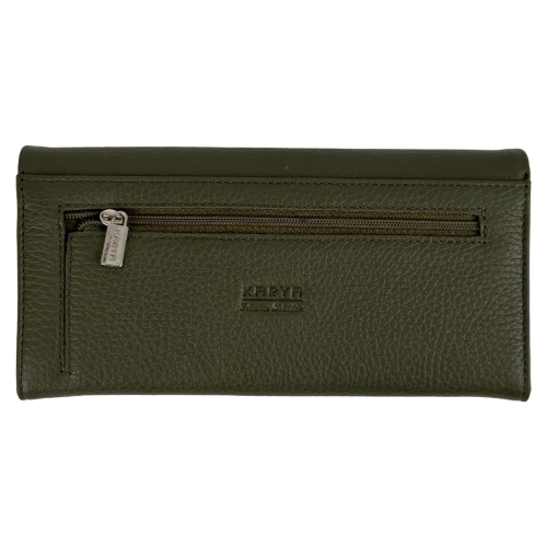 Кошелек женский кожаный Karya 1159-084 хаки