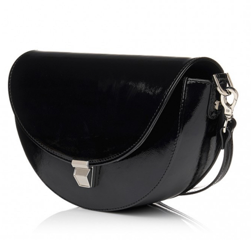 Сумка женская кожаная лакированная Vito Torelli 1062 5008 черная