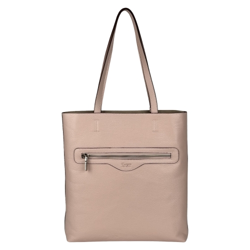 Сумка жіноча шкіряна Karya 2576-027 світло-рожева