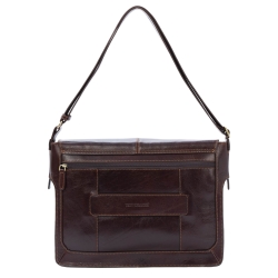 Сумка чоловіча шкіряна для документів Tony Bellucci T5057-KR-04 темно-коричнева