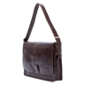 Сумка чоловіча шкіряна для документів Tony Bellucci T5057-KR-04 темно-коричнева