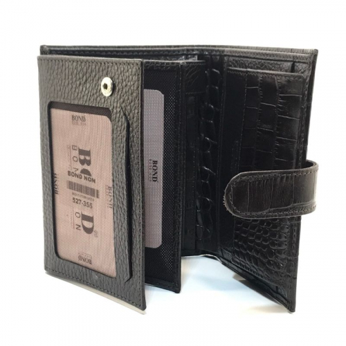Кошелек мужской под крокодиловую кожу Bond Non 527-355