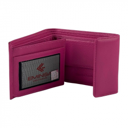 Гаманець жіночий шкіряний 1036 12-18 фуксія