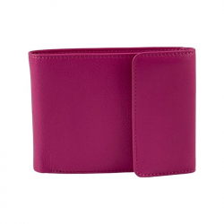 Гаманець жіночий шкіряний 1036 12-18 фуксія
