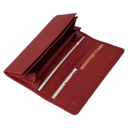 Кошелек женский кожаный Eminsa 2188 11-5 красный