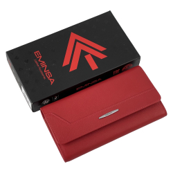 Кошелек женский кожаный Eminsa 2188 11-5 красный