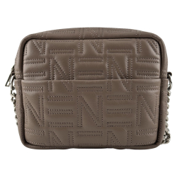 Сумка крос-боді жіноча шкіряна Enzo Nori EN1007-259 бежева