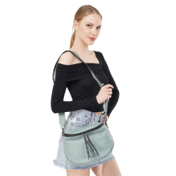 Сумка женская кожаная Tony Bellucci 0258-207 фисташковая