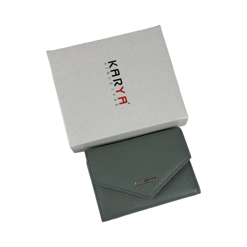 Кошелек женский кожаный Karya 2025-026 фисташковый