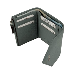 Кошелек женский кожаный Karya 2025-026 фисташковый