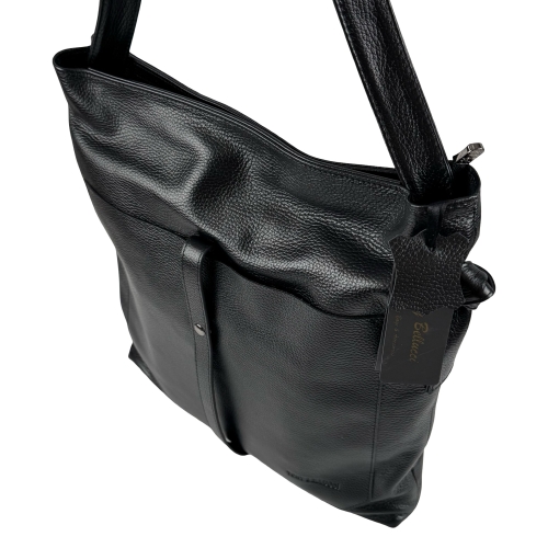 Сумка жіноча шкіряна Tony Bellucci 0363-281 чорна