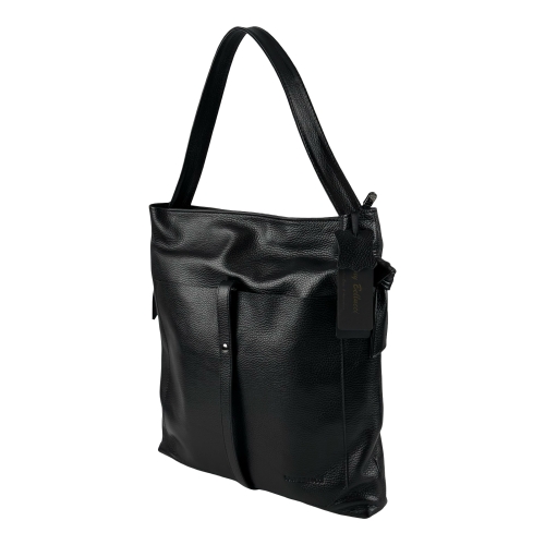 Сумка жіноча шкіряна Tony Bellucci 0363-281 чорна