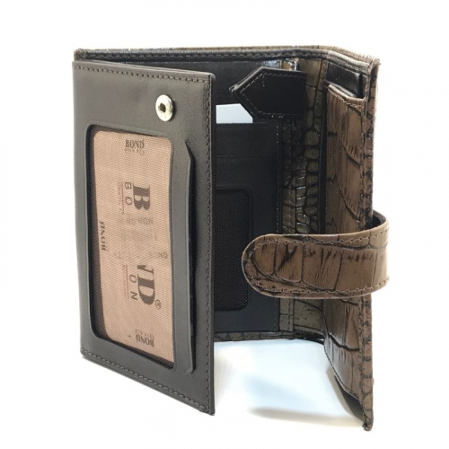 Гаманець чоловічий під крокодилову шкіру Bond Non 527-354