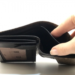 Кошелек мужской под крокодиловую кожу Bond Non 527-354