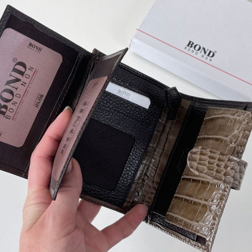 Гаманець чоловічий під крокодилову шкіру Bond Non 527-354