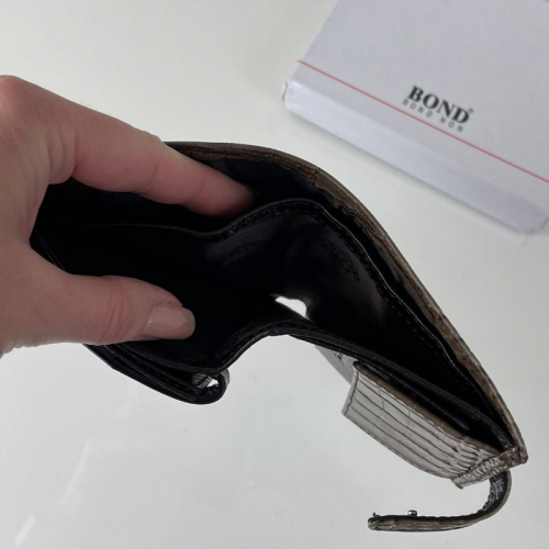 Гаманець чоловічий під крокодилову шкіру Bond Non 527-354