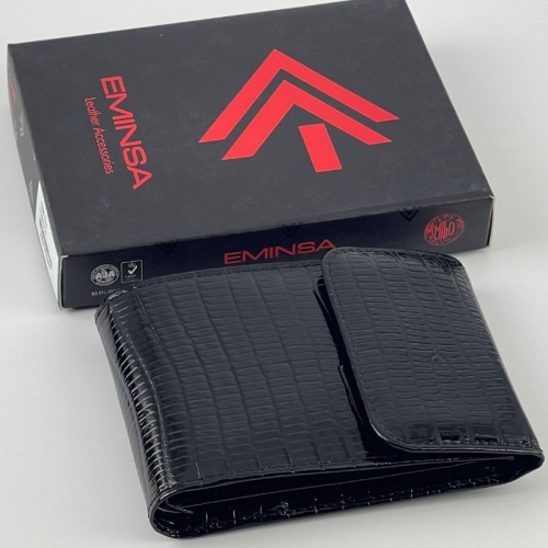 Кошелек женский кожаный Eminsa 1036 5-1 черный