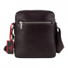 Сумка чоловіча шкіряна Eminsa 6147 37-3 темно-коричнева