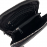 Сумка чоловіча через плече шкіряна Bond Non 1347-1 чорна