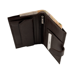 Гаманець чоловічий шкіряний Bond 509-286 коричневий