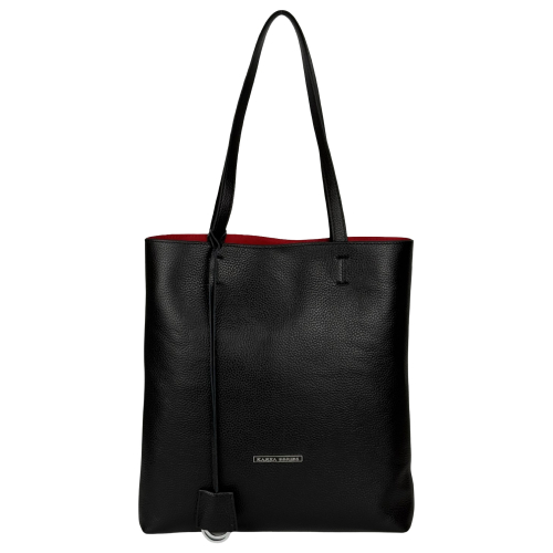 Сумка жіноча шкіряна Karya 2576-45 чорна