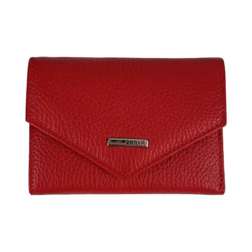 Кошелек женский кожаный Karya 2025-46 красный