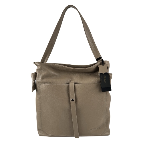 Сумка жіноча шкіряна Tony Bellucci 0363-219 бежева