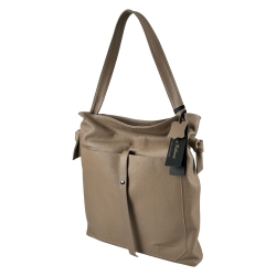 Сумка жіноча шкіряна Tony Bellucci 0363-219 бежева