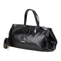 Сумка-саквояж женская кожаная Enzo Nori EN1095-KR01 чорный