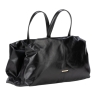 Сумка-саквояж женская кожаная Enzo Nori EN1095-KR01 чорный