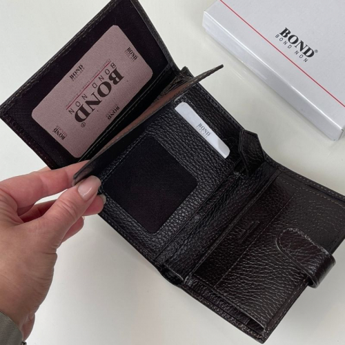Гаманець чоловічий шкіряний Bond Non 527-286