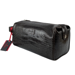 ​Несесер чоловічий шкіряний Eminsa 5071 4-3 темно-коричневий